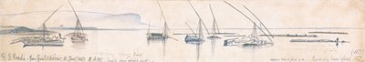 Gebel Sheikh Eredi da Gau el Kebir da Edward Lear